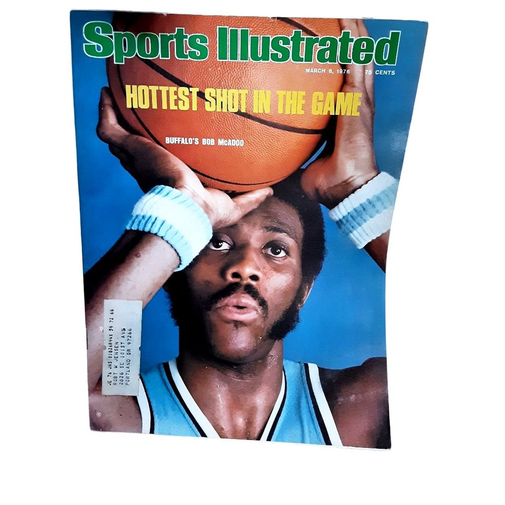 Sports Illustrated March 8 1976 Bob McAdoo Buffalo Braves vintage magazine